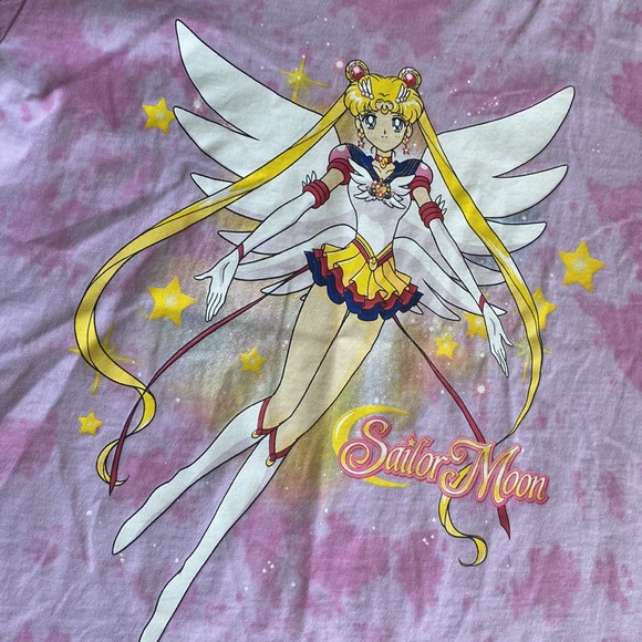 Sailor Moon Tie-Due Crop-Top - Picture 3 of 8